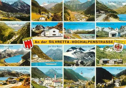 Austria an der Silvretta Hochalpenstrasse Tirol