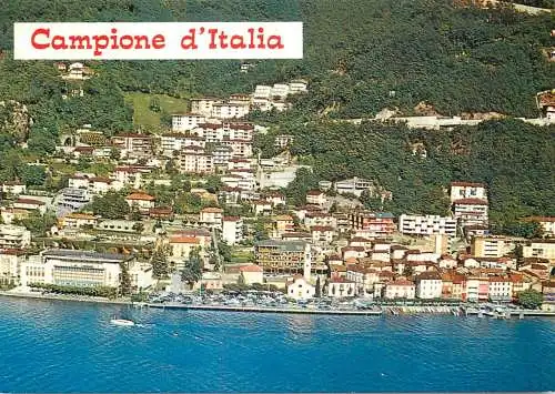 Italy campione d'Italia Lago di Lugano