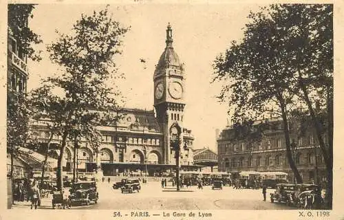 France Paris La Gare de Lyon