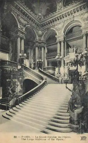 France Paris Le Grand Escalier de l'Opera