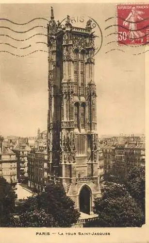 France Paris La Tour St-Jacques