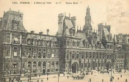 France Paris L'Hotel de Ville