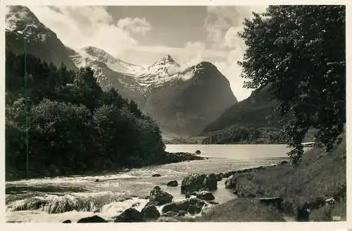 Norway picturesque natural landscape