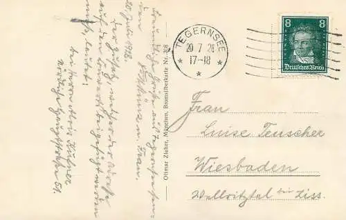 Germany Tegernsee mit Hirschberg