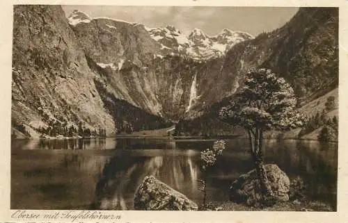 Germany Obersee mit Teufelshornern
