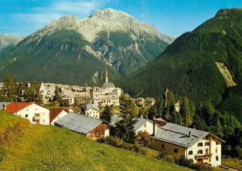 Switzerland Sent Unter Engadin Piz S-chalambert