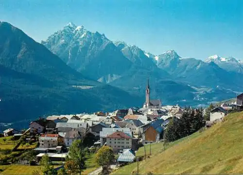 Switzerland Sent Unter Engadin Piz Pisoc