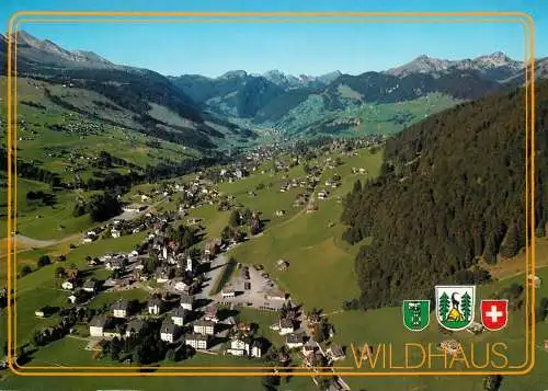 Switzerland Wildhaus aerial