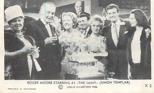 Roger Moore starring as The Saint 1966