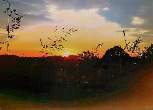 Switzerland sunset Lieber opa