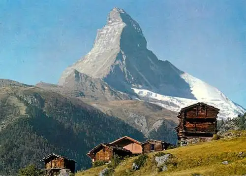 Switzerland  Bei Zermatt Das Matterhorn