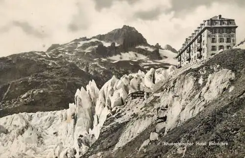 Switzerland Rhonegletscher Hotel Belvedere
