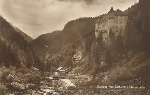 Switzerland Unterengadin kurhaus Val Sinestra