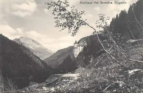 Switzerland Engadin kurhaus Val Sinestra