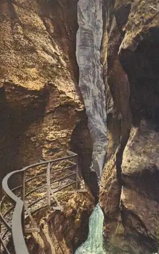 Switzerland canyon scene