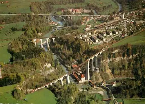 Switzerland Flugaufnahme Sitterbrucken bei St Gallen