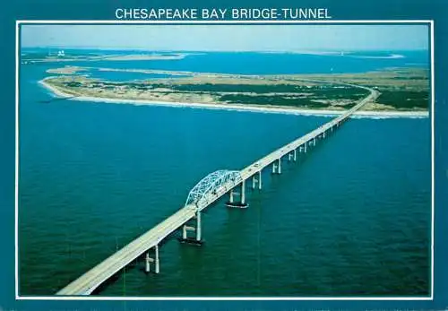 United States VA Virginia Chesapeake Bay bridge tunnel