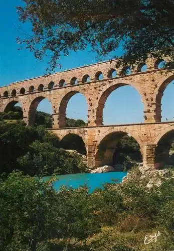 France Gard Aggripa's aqueduct romain
