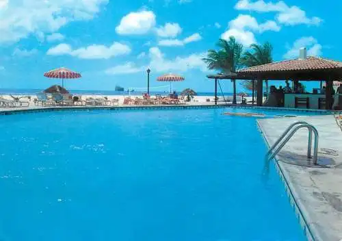 Antilles Oranjestad, Aruba beach club poolside