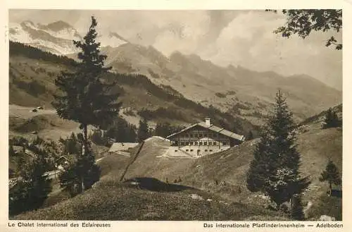 Switzerland le chalet international es Eclaireuses