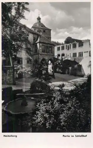 Germany Heidelberg partie im Schlosshof