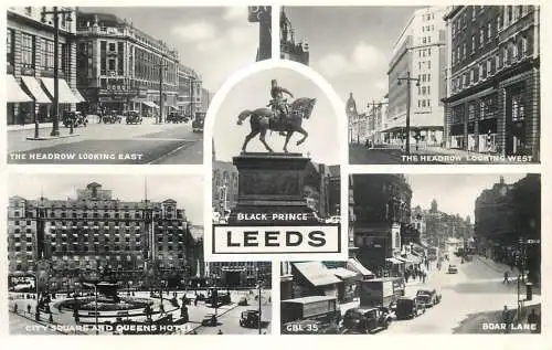 United Kingdom England Leeds Black Prince statue