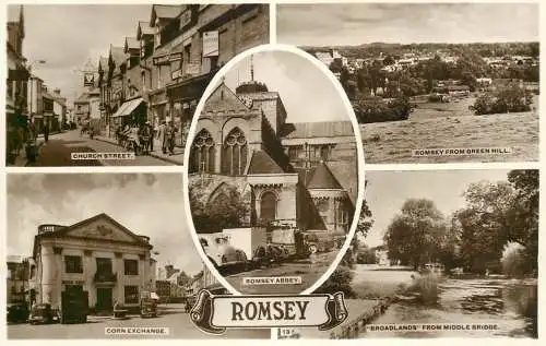 United Kingdom England Romsey abbey