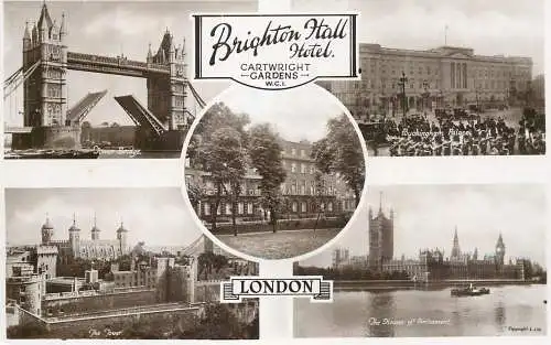United Kingdom England London Brighton Hall hotel