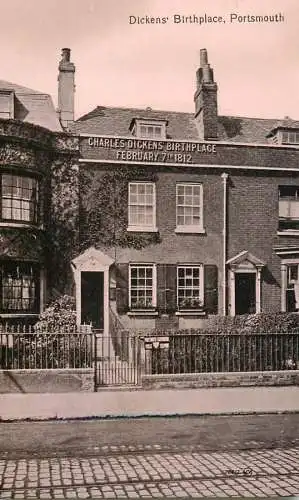 United Kingdom England Portsmouth Dicken's birthplace