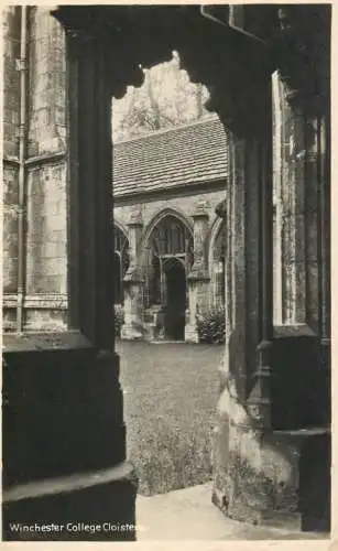 United Kingdom England Winchester college cloisters