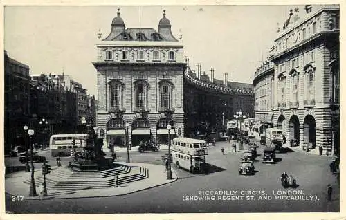 United Kingdom England London Piccadilly Circus bus