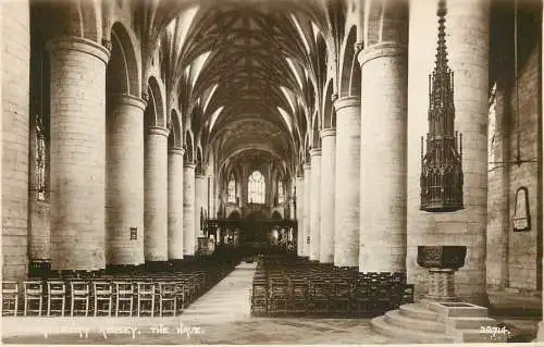 United Kingdom England Tewkesbury abbey the nave