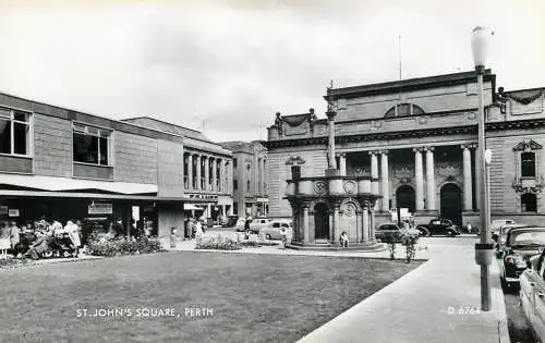United Kingdom Scotland Perth St. John's square