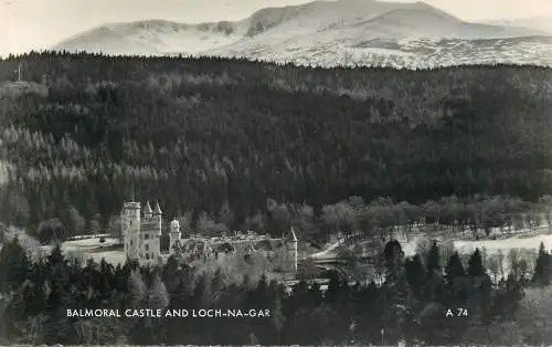 United Kingdom Scotland Balmoral castle and Loch-Na-Gar