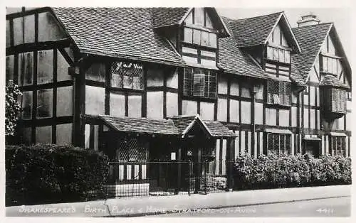 United Kingdom England Stratford-upon-Avon Shakespeare's birth place