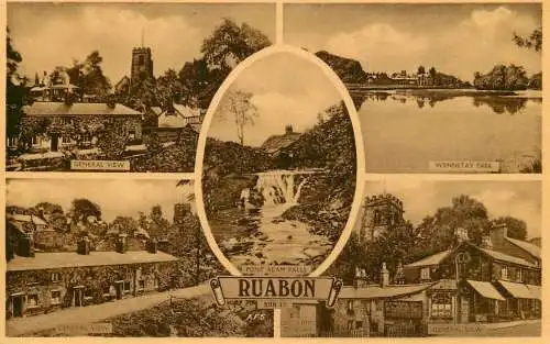 United Kingdom Wales Ruabon pont adam falls