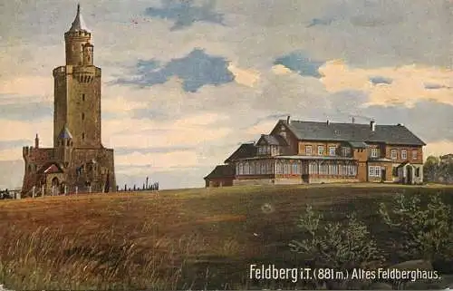 Germany postcard Feldberg Altes Feldberghaus
