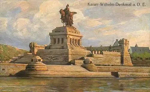 Germany postcard Kaiser Wilhelm denkmal