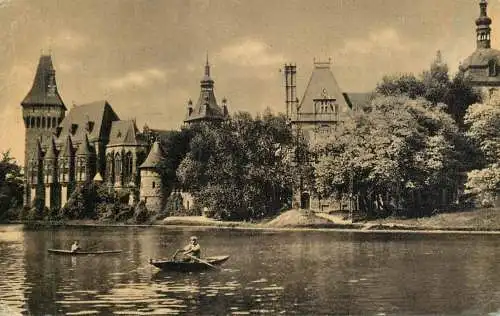 Hungary Budapest Vajdahunyad Castle (Agricultural Museum)