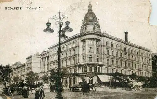 Hungary Budpaest Rakoczi ut