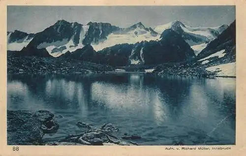 Austria Rinnensee gegen Seespitze, Stubai Richard Muller photo