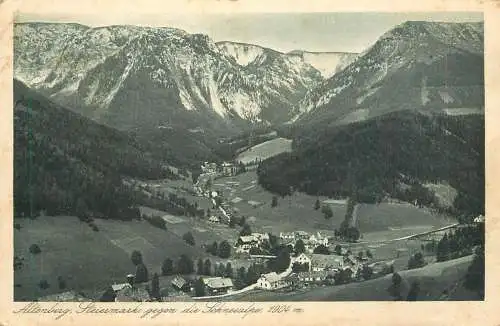 Austria Altenberg Steiermark gegen die Schneealpen