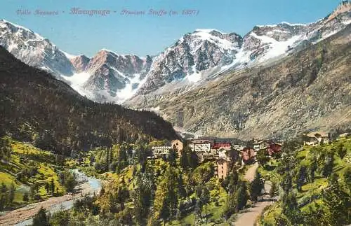 Germany postcard Valle Anzasca Macugnaga Frazione Staffa