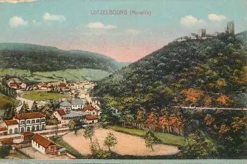 France postcard Moselle Lutzelbourg