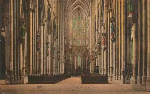 Germany postcard Koln a. Rhein dom