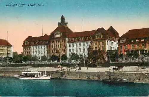 Germany postcard Dusseldorf Landeshaus