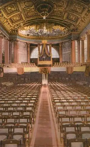 Germany postcard Baden Kurhaus