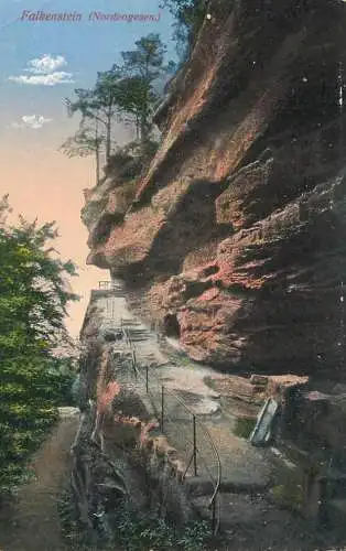 Germany postcard Falkenstein Nordvogesen