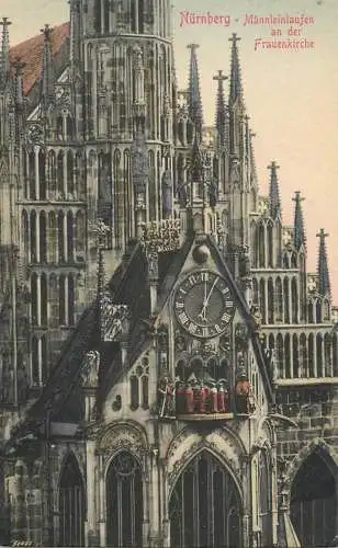Germany postcard Nurnberg Frauenkirche