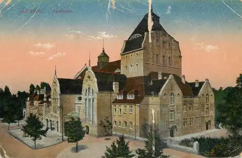 Germany postcard Landau festhutte